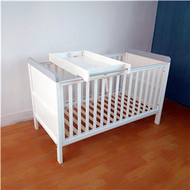 3-IN-1 Convertible Crib Toddle Bed Daybed